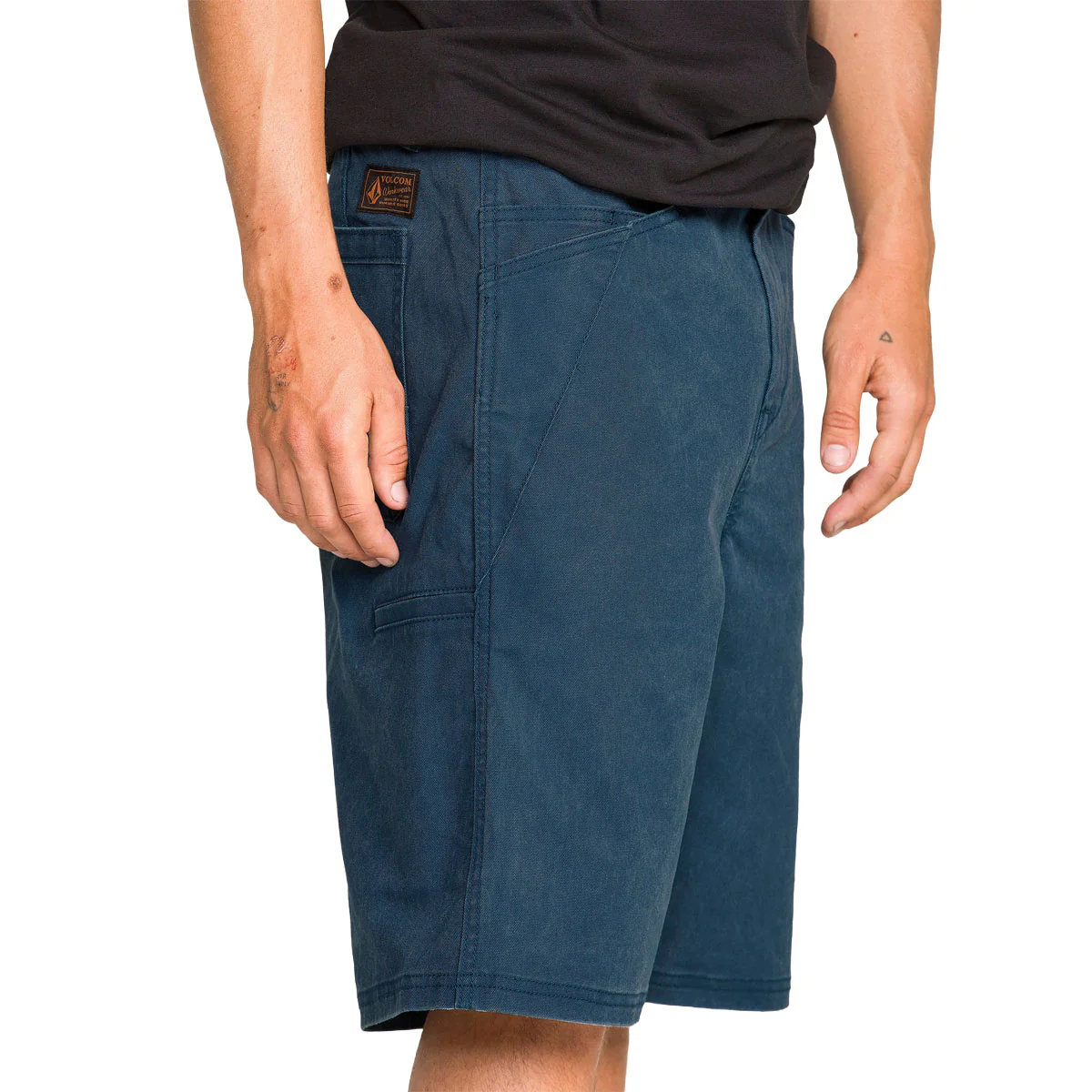 Volcom Dialed 22 Relaxed Work Shorts - Midnight Blue - Image 5
