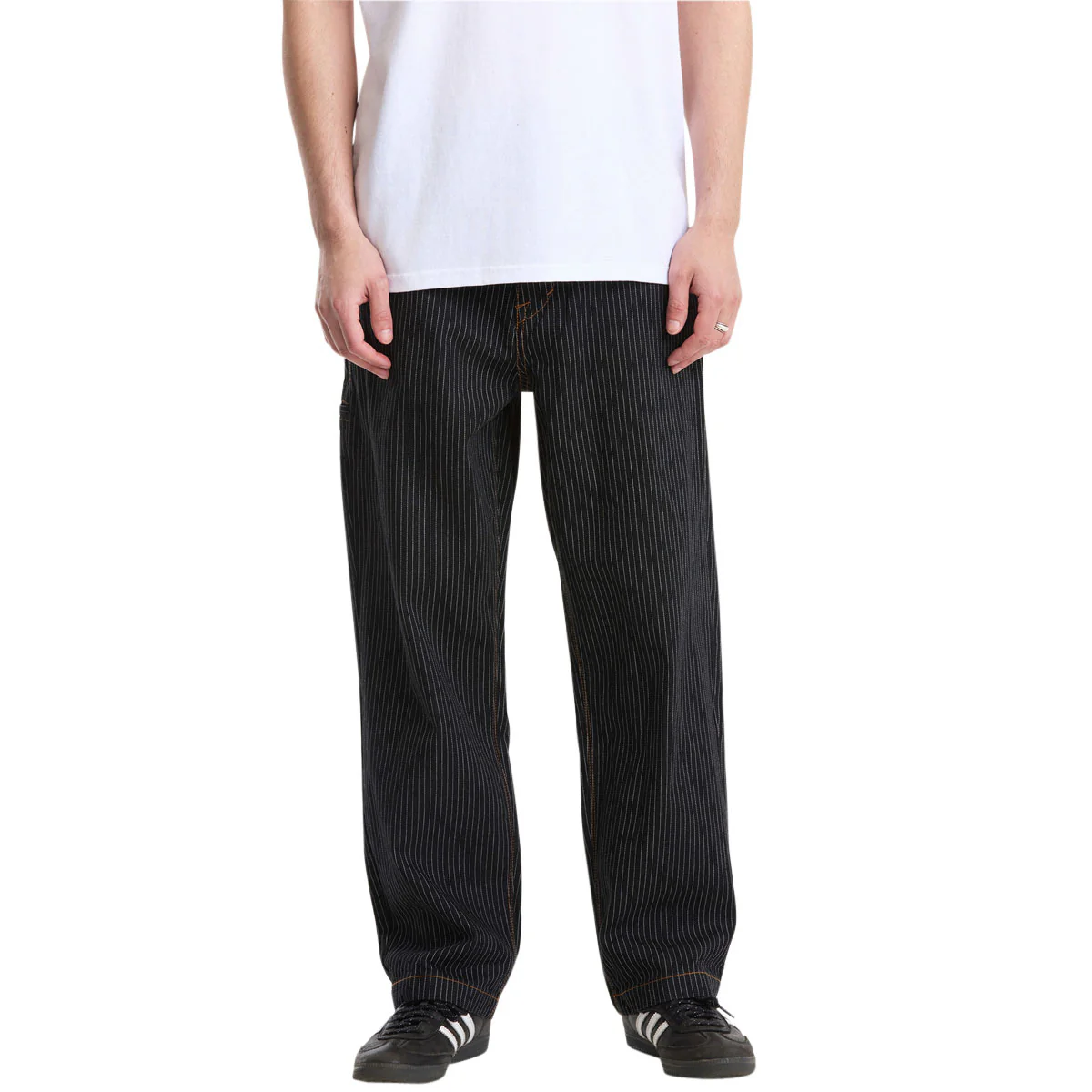 Volcom Dialed Work Pants - Black Stripe