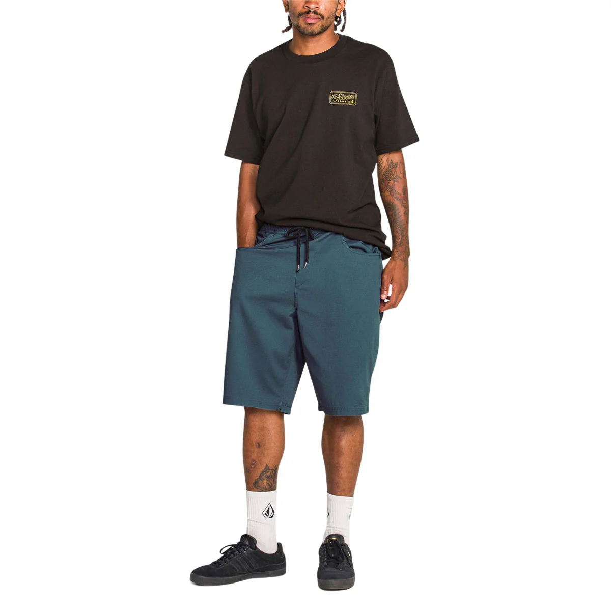 Volcom Freazy Loose Ew 22 Shorts - Dark Slate - Image 5