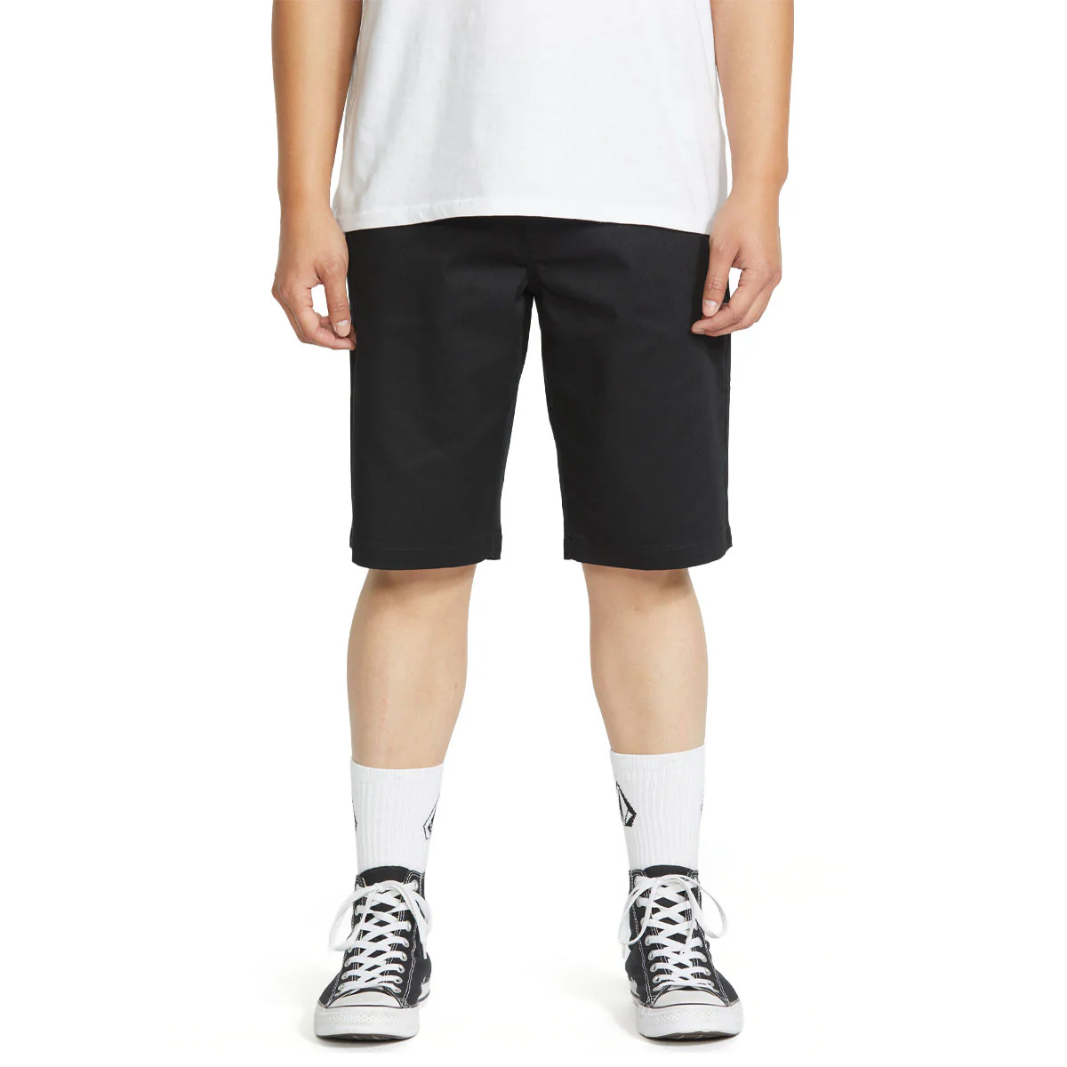 Volcom Frickin Modern Stretch 21 Shorts - Black 2025 - Image 2