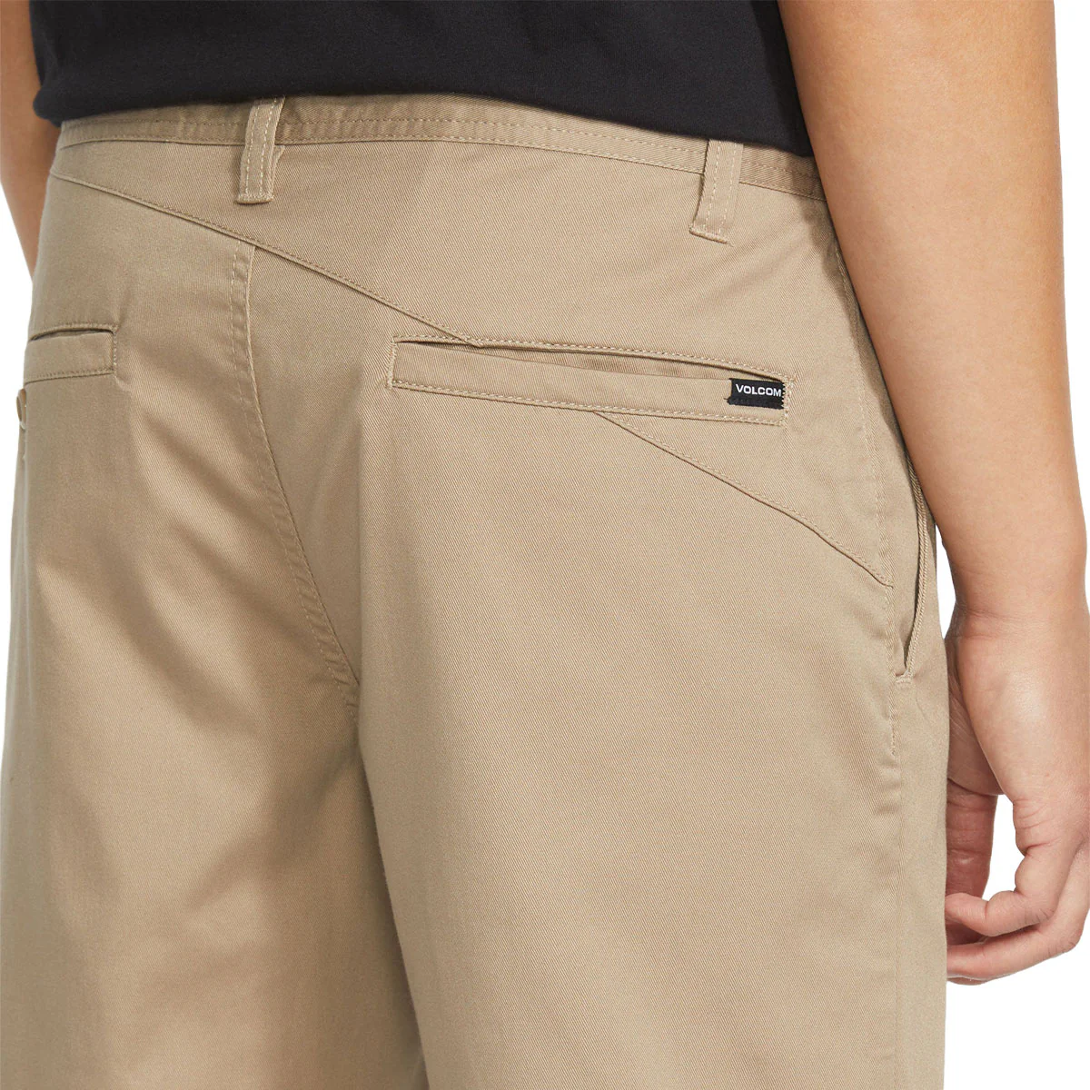 Volcom Frickin Modern Stretch 21 Shorts - Khaki 2025 - Image 4