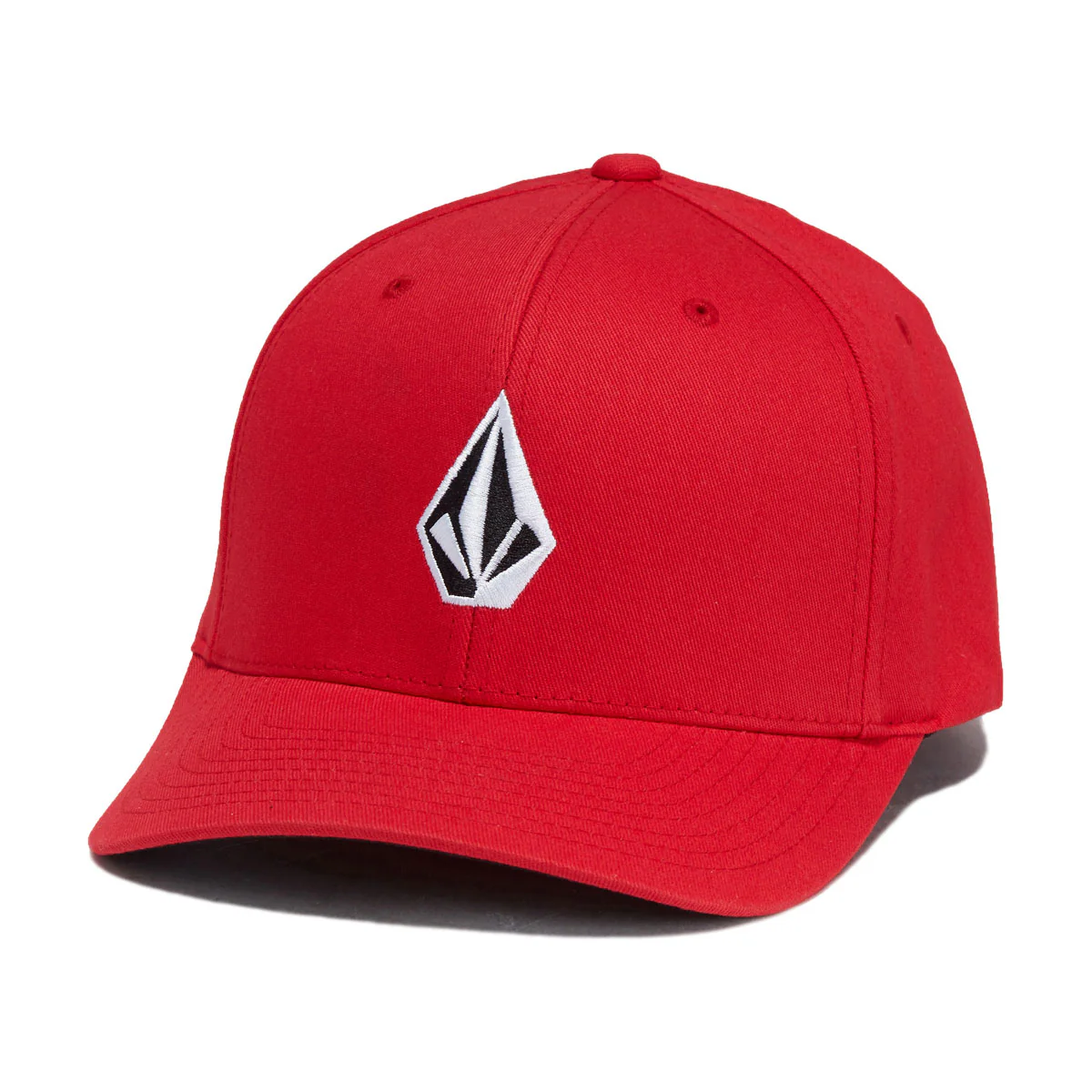 Volcom Full Stone Flexfit Hat - Ribbon Red