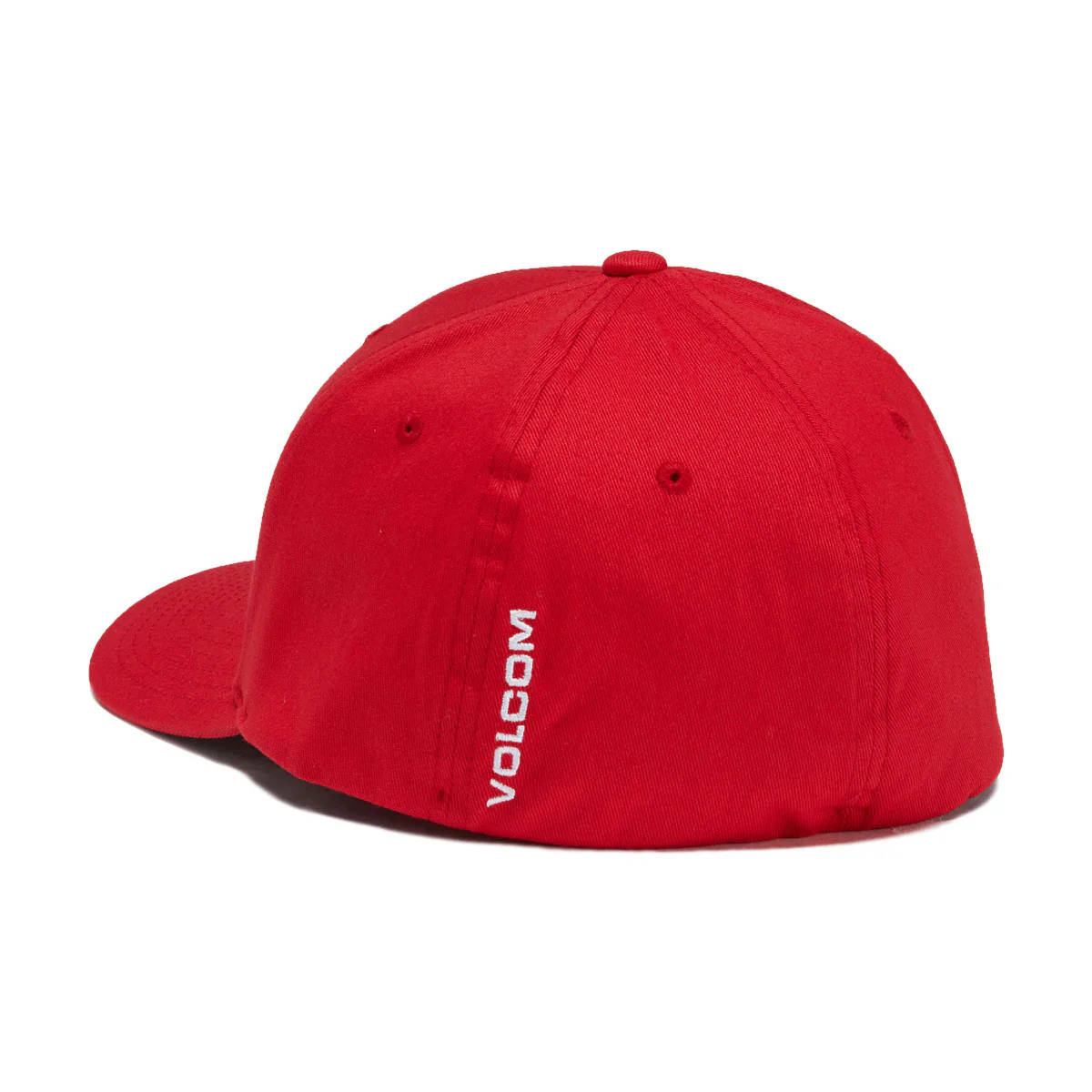 Volcom Full Stone Flexfit Hat - Ribbon Red - Image 5