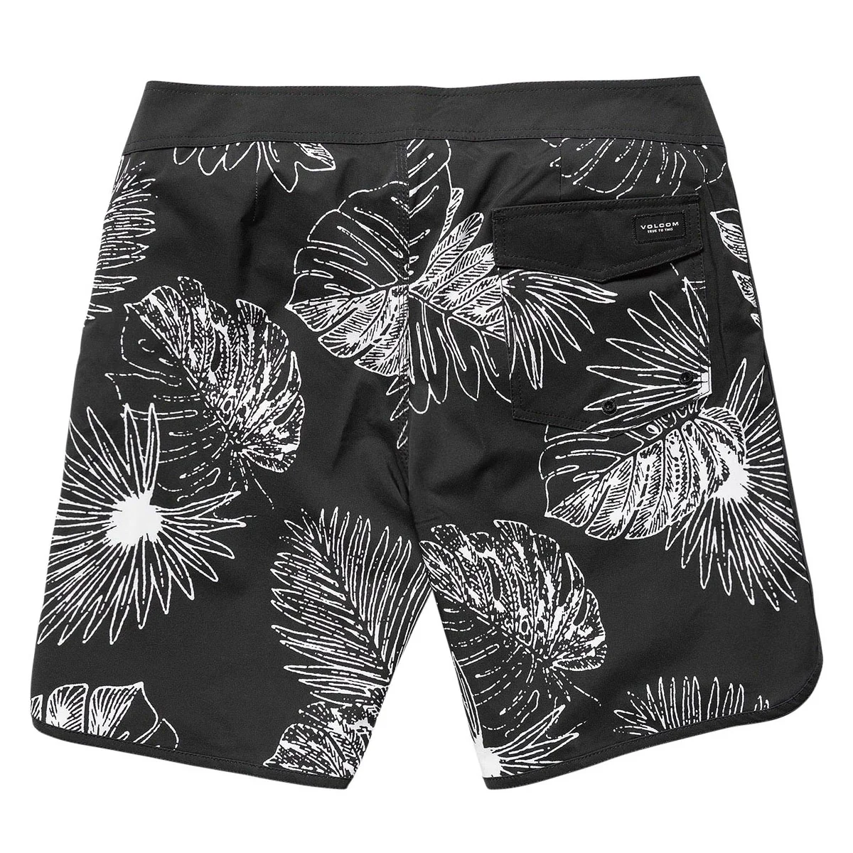 Volcom Infuse Scalllop Mod 19 Boardshorts - Black - Image 2
