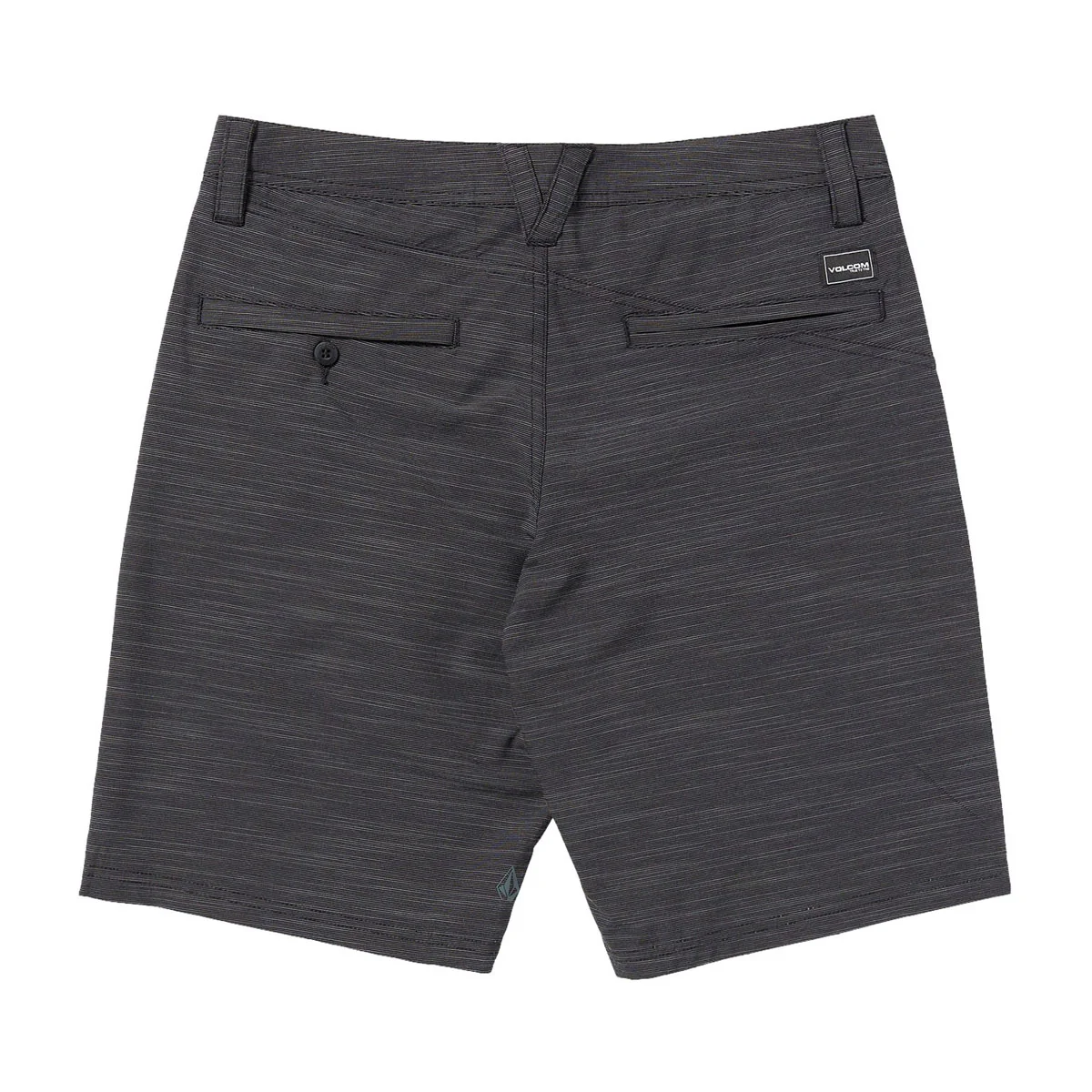 Volcom Slub Frickin Cross Shred Hybrid 20 Shorts - Black - Image 2