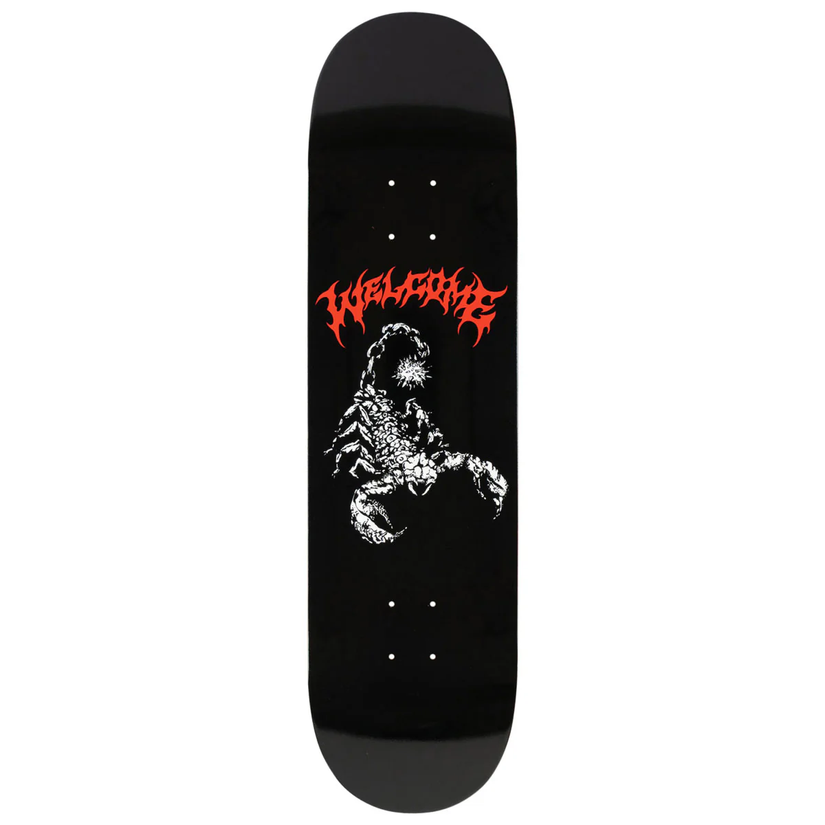 Welcome Mace Skateboard Deck - Black - 8.25"