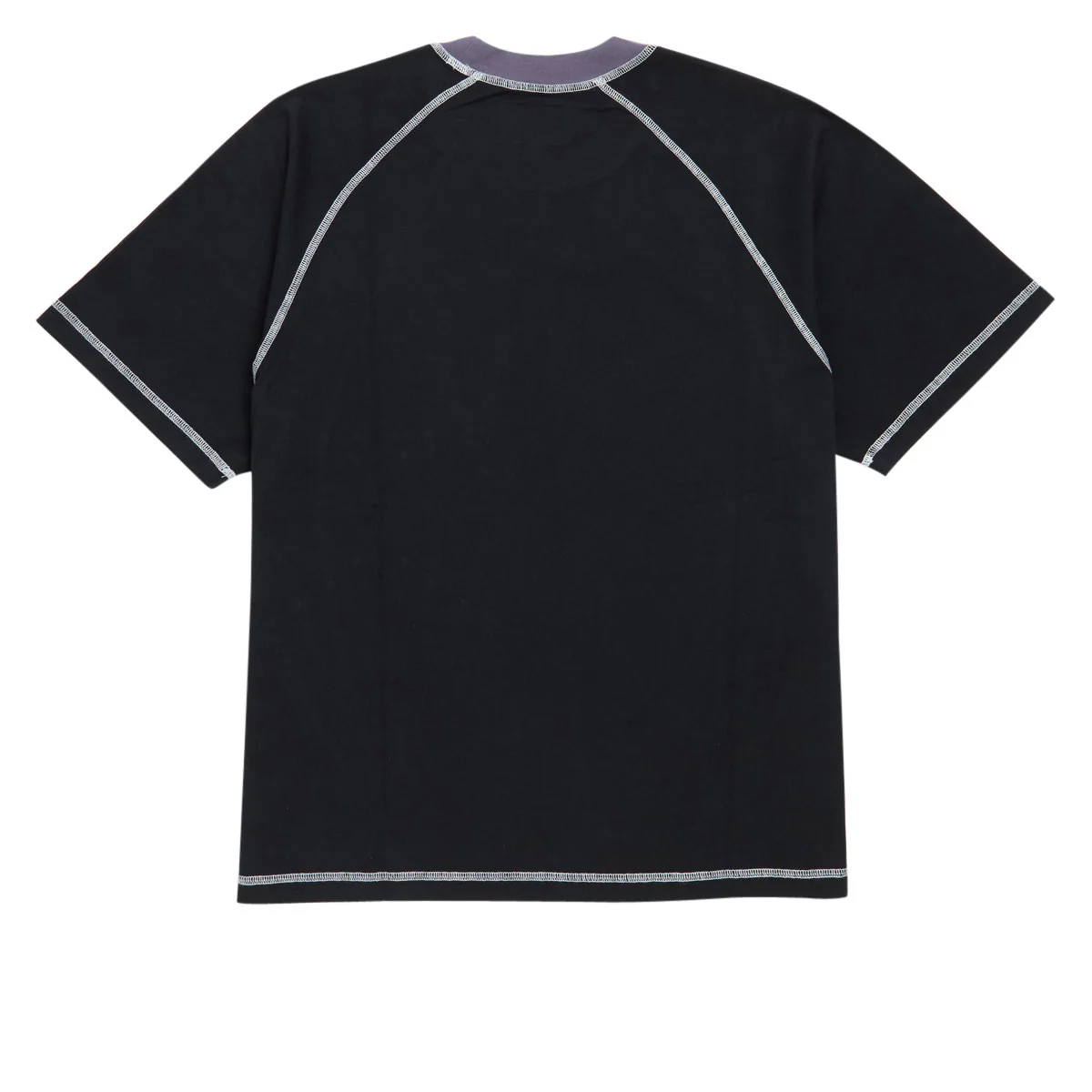 Welcome Rash Paneled T-Shirt - Black - Image 2