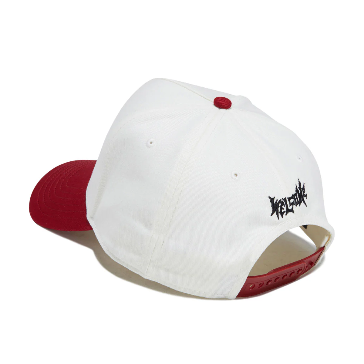 Welcome x Slipknot Nonagram Camo Hat - White/Red - Image 5