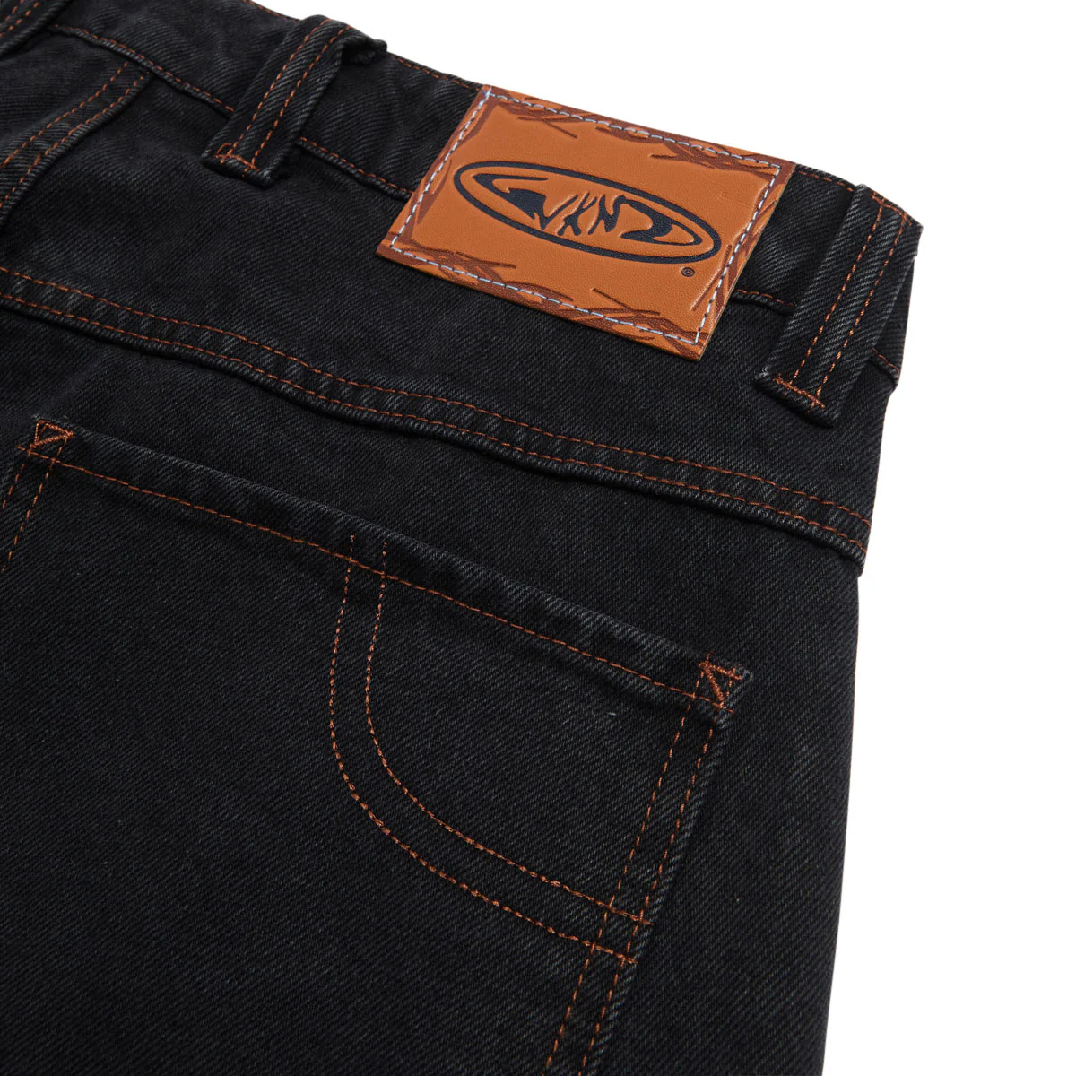 WKND Damn Near Carpenter Double Knee Jeans - Black - Image 6