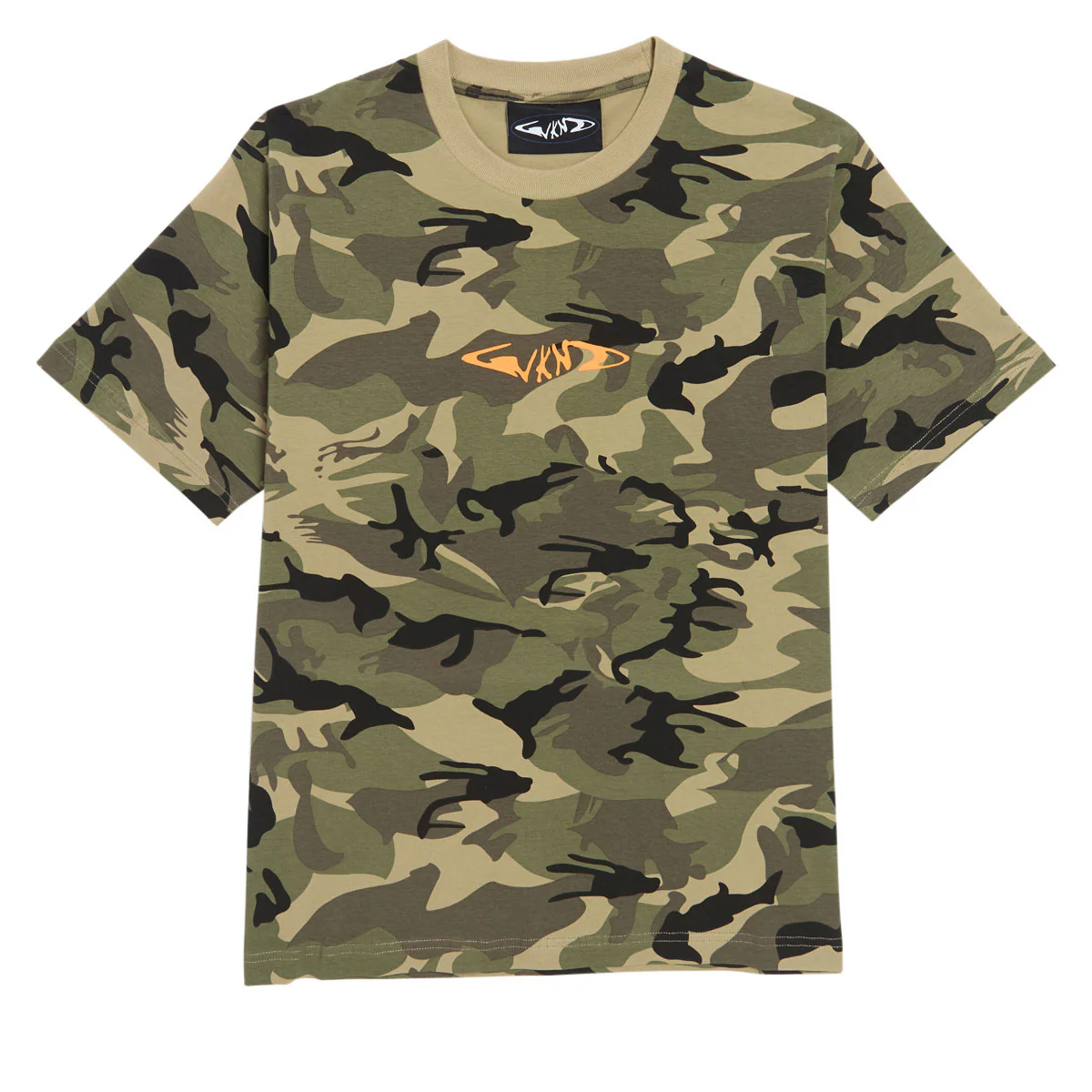 WKND Fishbone Surplus T-Shirt - Camo