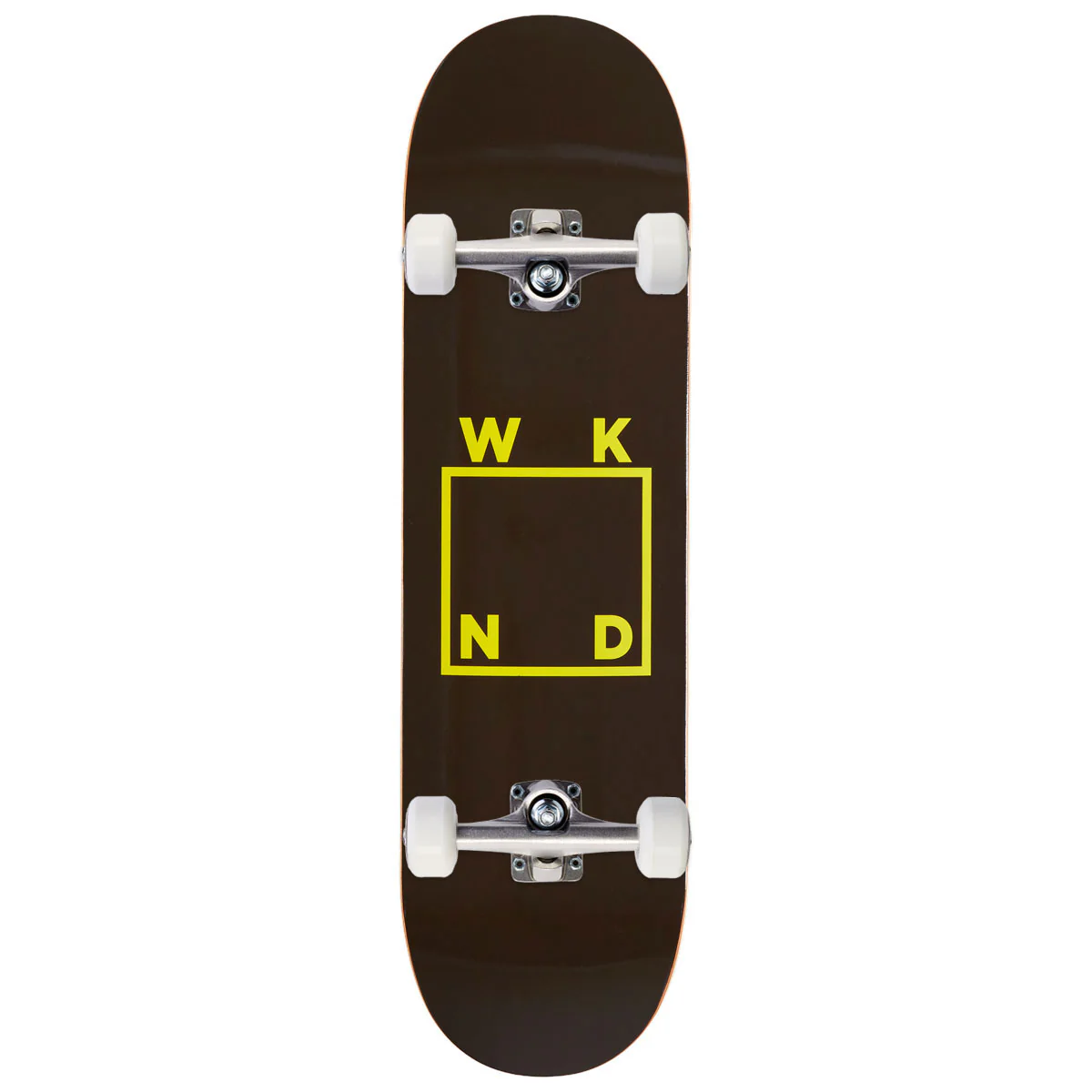 WKND Logo MC Skateboard Complete - Brown/Yellow - 8.50"