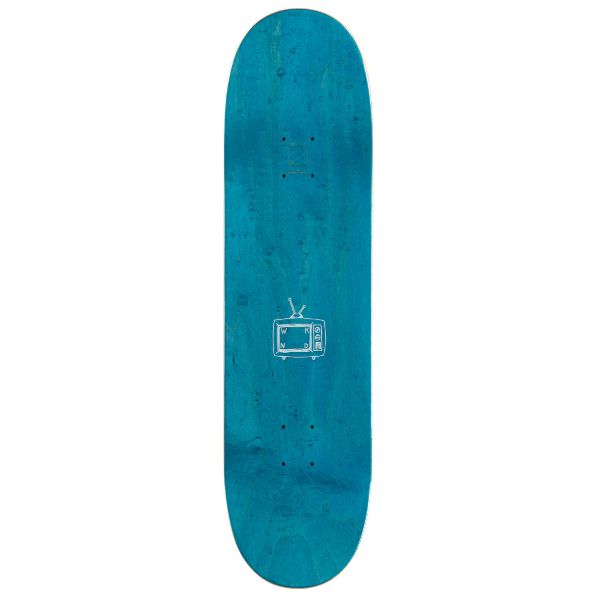 WKND Logo MC Skateboard Complete - Brown/Yellow - 8.50" - Image 2