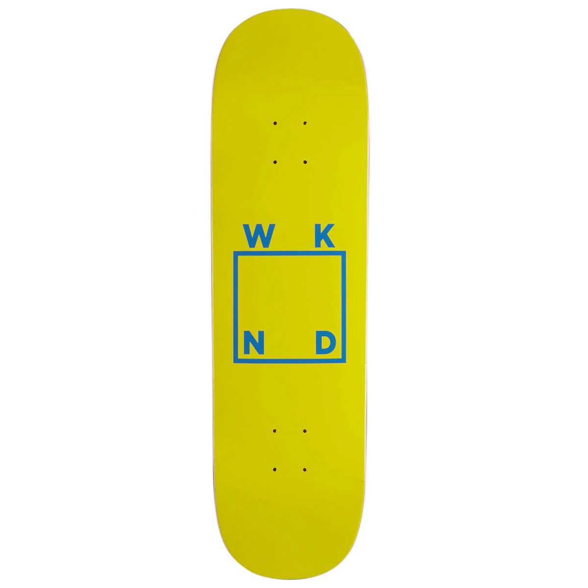 WKND Logo SN Skateboard Deck - Yellow - 8.60"