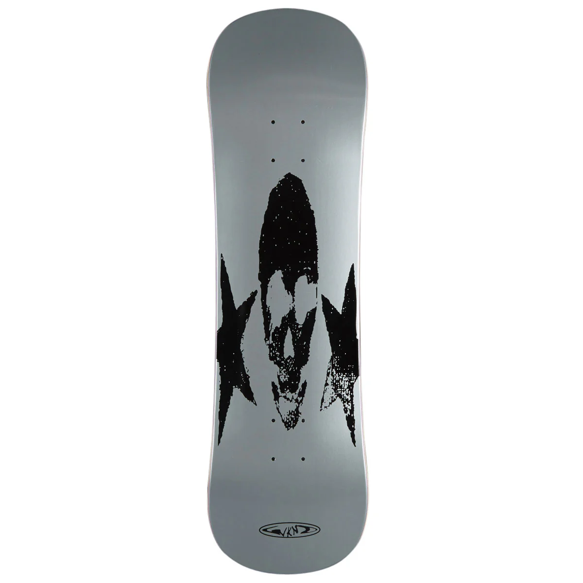WKND Mumbler Summer Faux Snow Skate Skateboard Deck - Silver - 8.89"