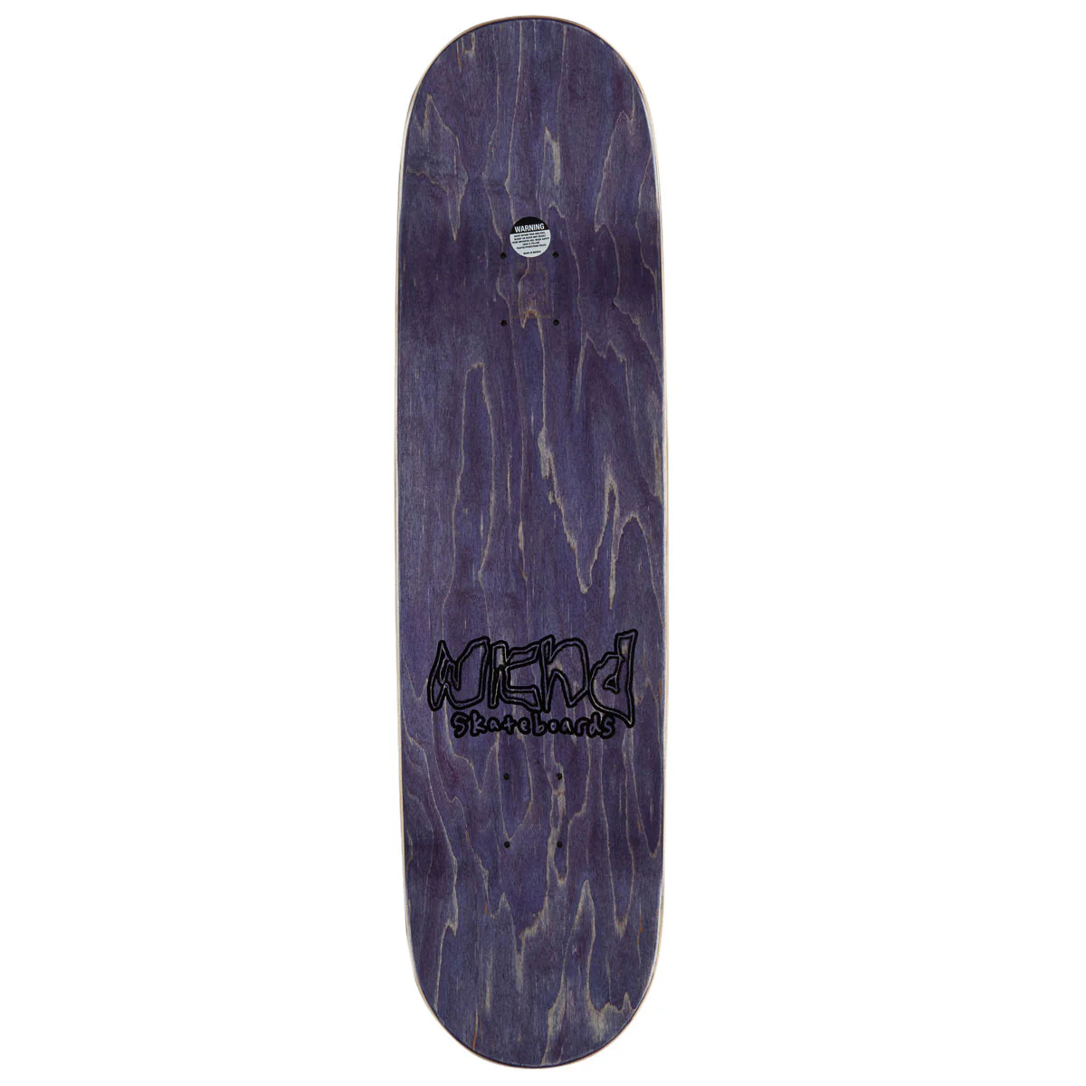 WKND Mumbler Team WB Skateboard Complete - Black - 8.37" - Image 2