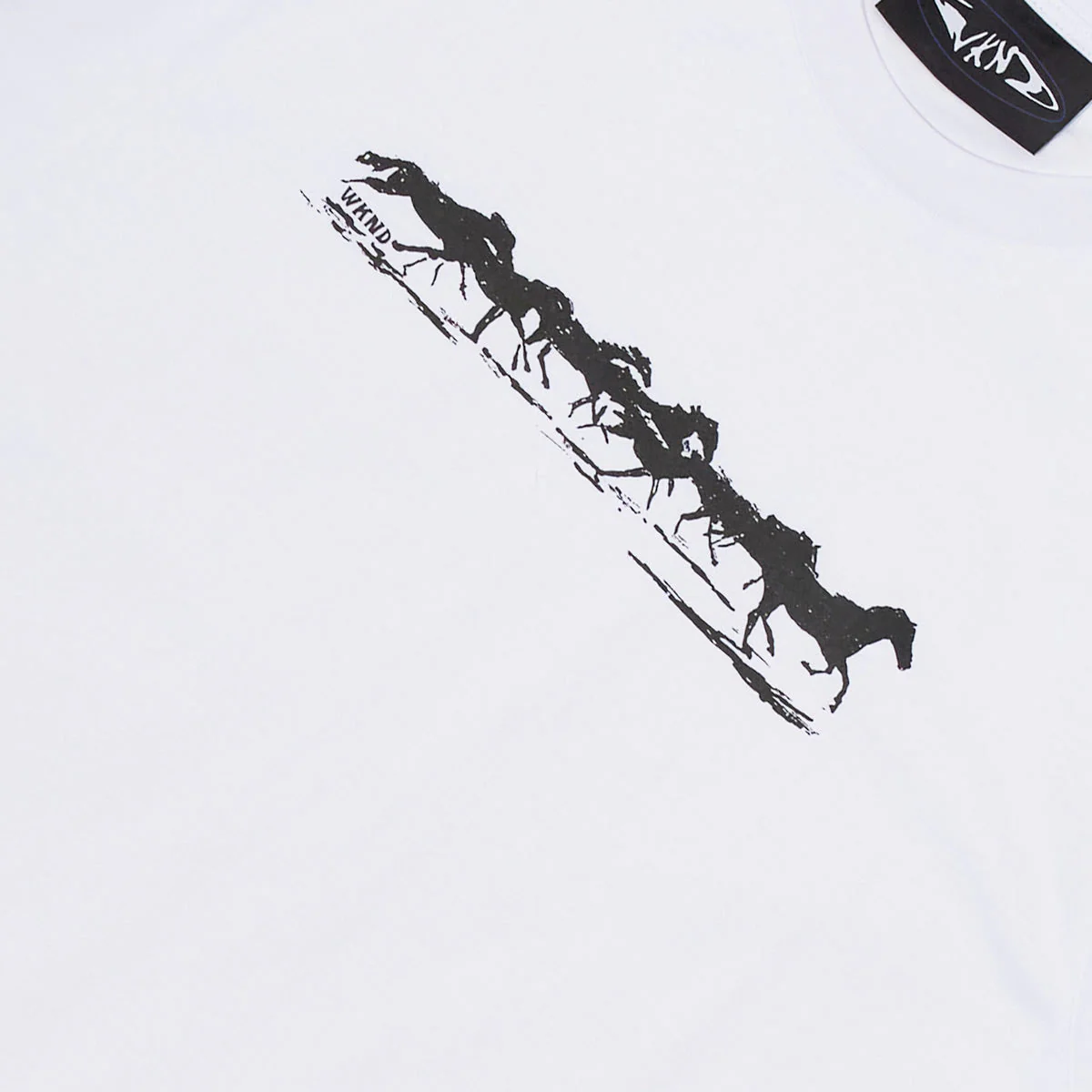WKND Silver Stallion T-Shirt - White - Image 2