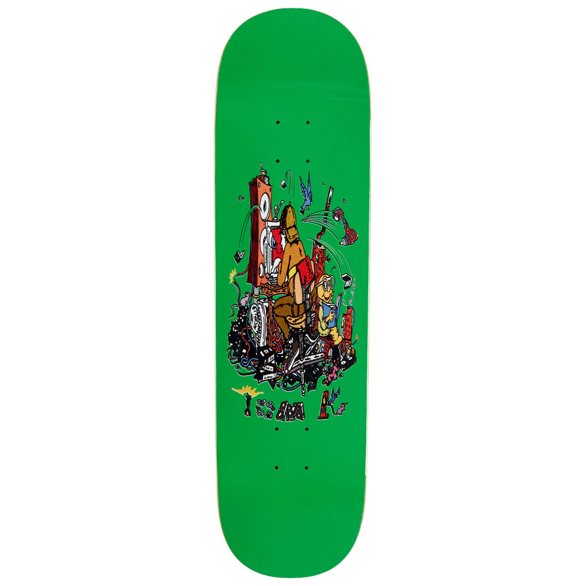 WKND Tinker Tom Karangelov WB Skateboard Deck - Green - 8.25"