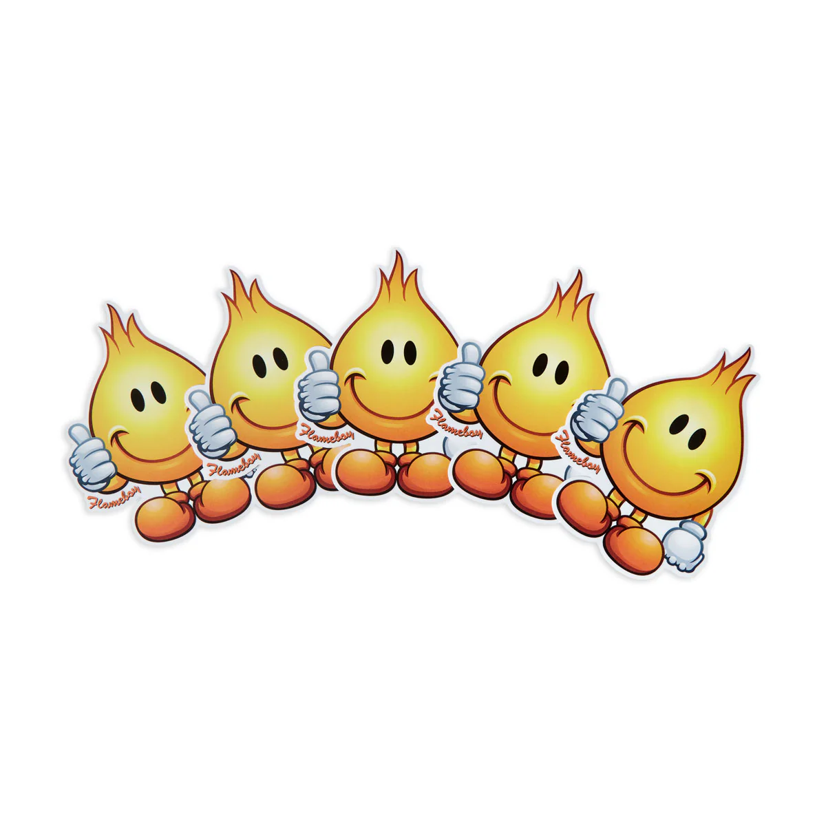 World Industries Flameboy Die Cut Sticker