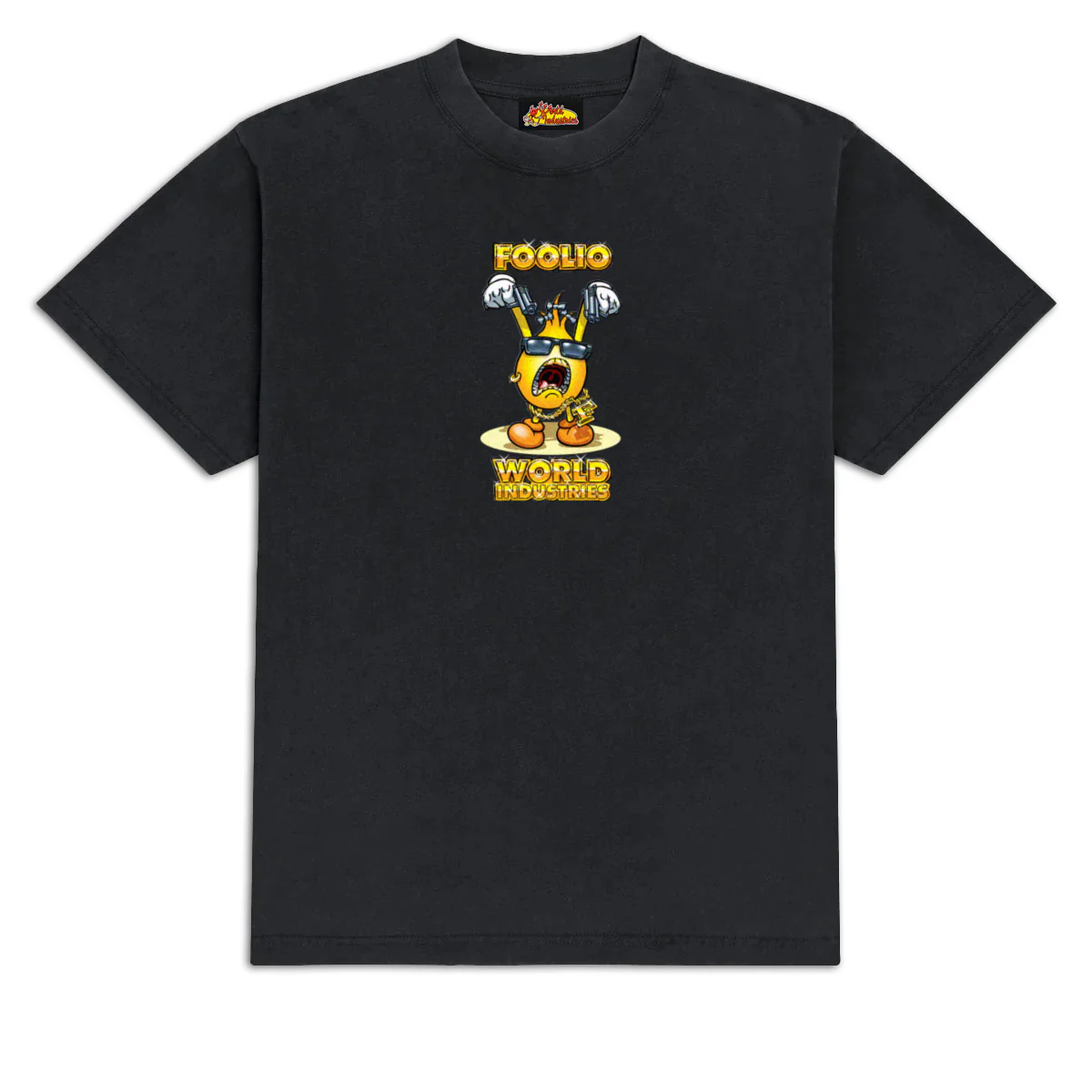 World Industries Foolio T-Shirt - Black - XXL