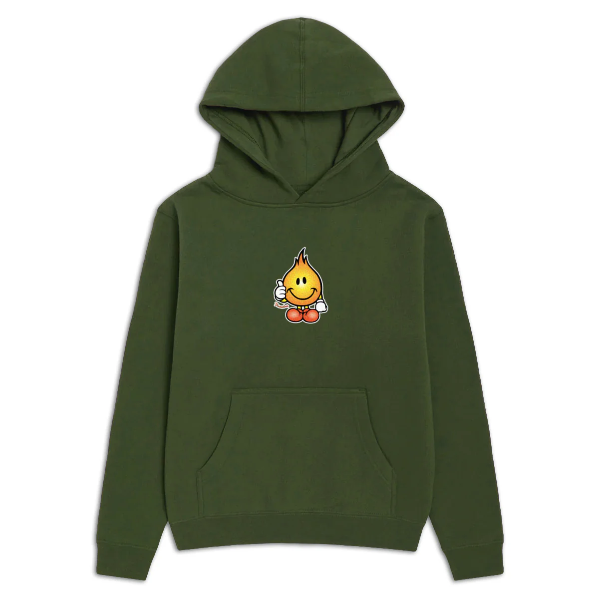 World Industries Youth Classic Flameboy Hoodie - Army - YMD
