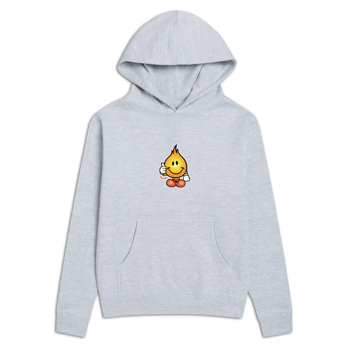 World Industries Youth Classic Flameboy Hoodie - Heather Grey