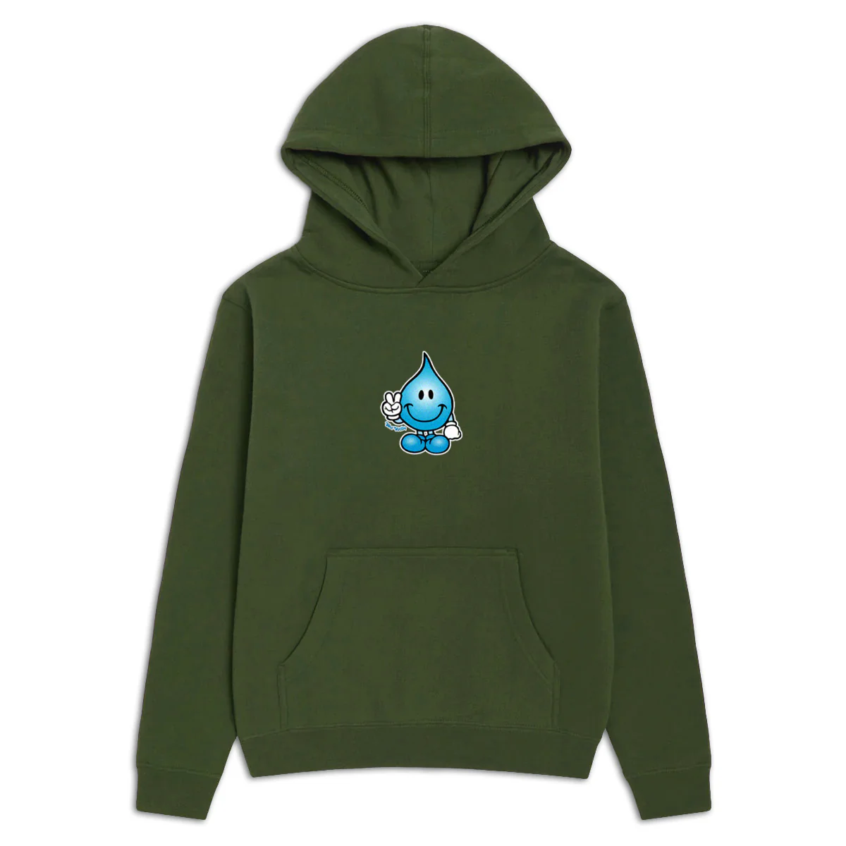 World Industries Youth Classic Wet Willy Hoodie - Army - YSM