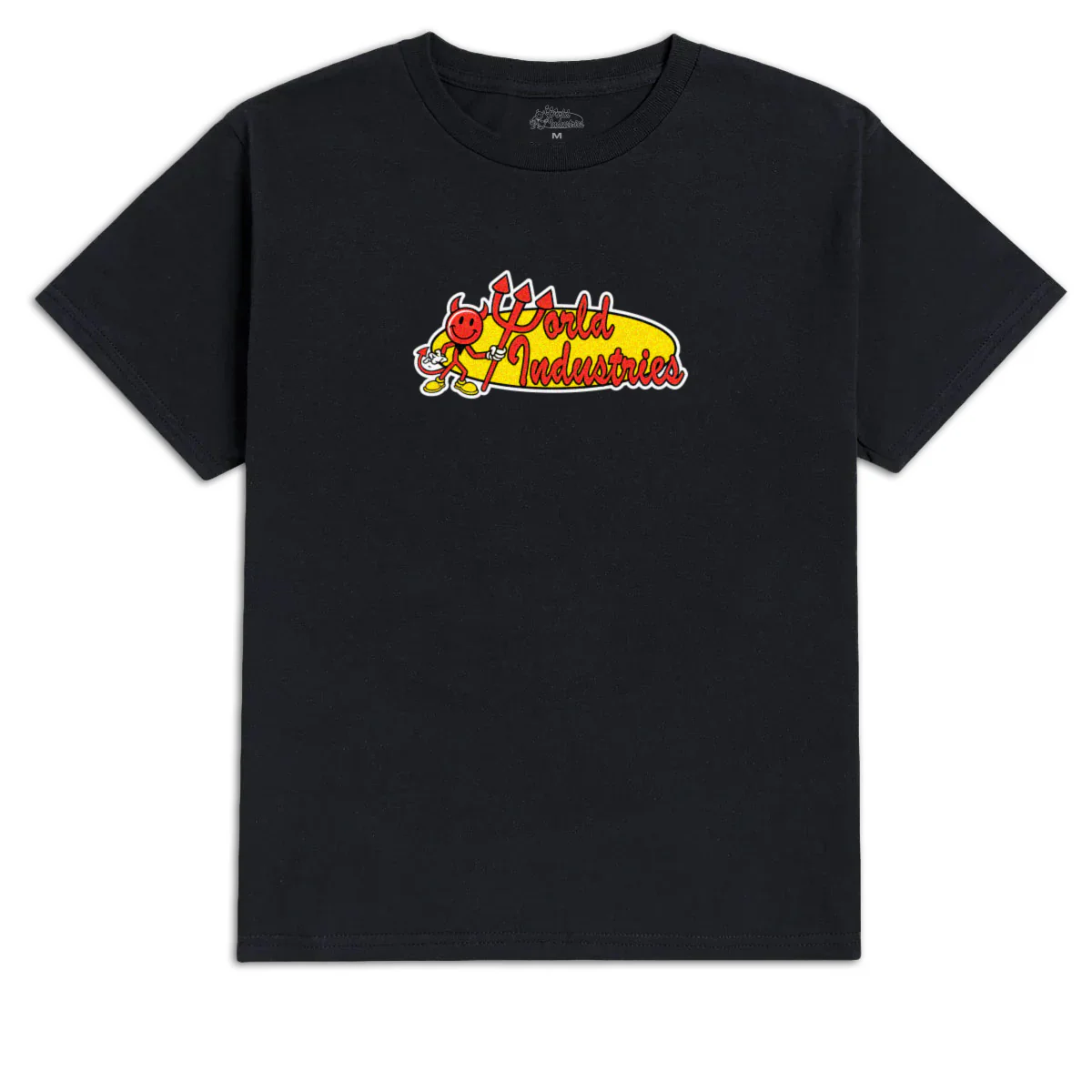 World Industries Youth Devil Man T-Shirt - Vintage Black - YXL