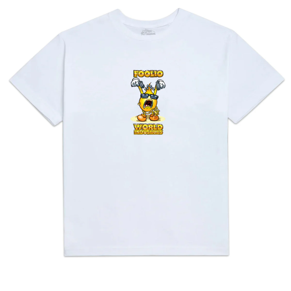 World Industries Youth Foolio T-Shirt - White - YXL