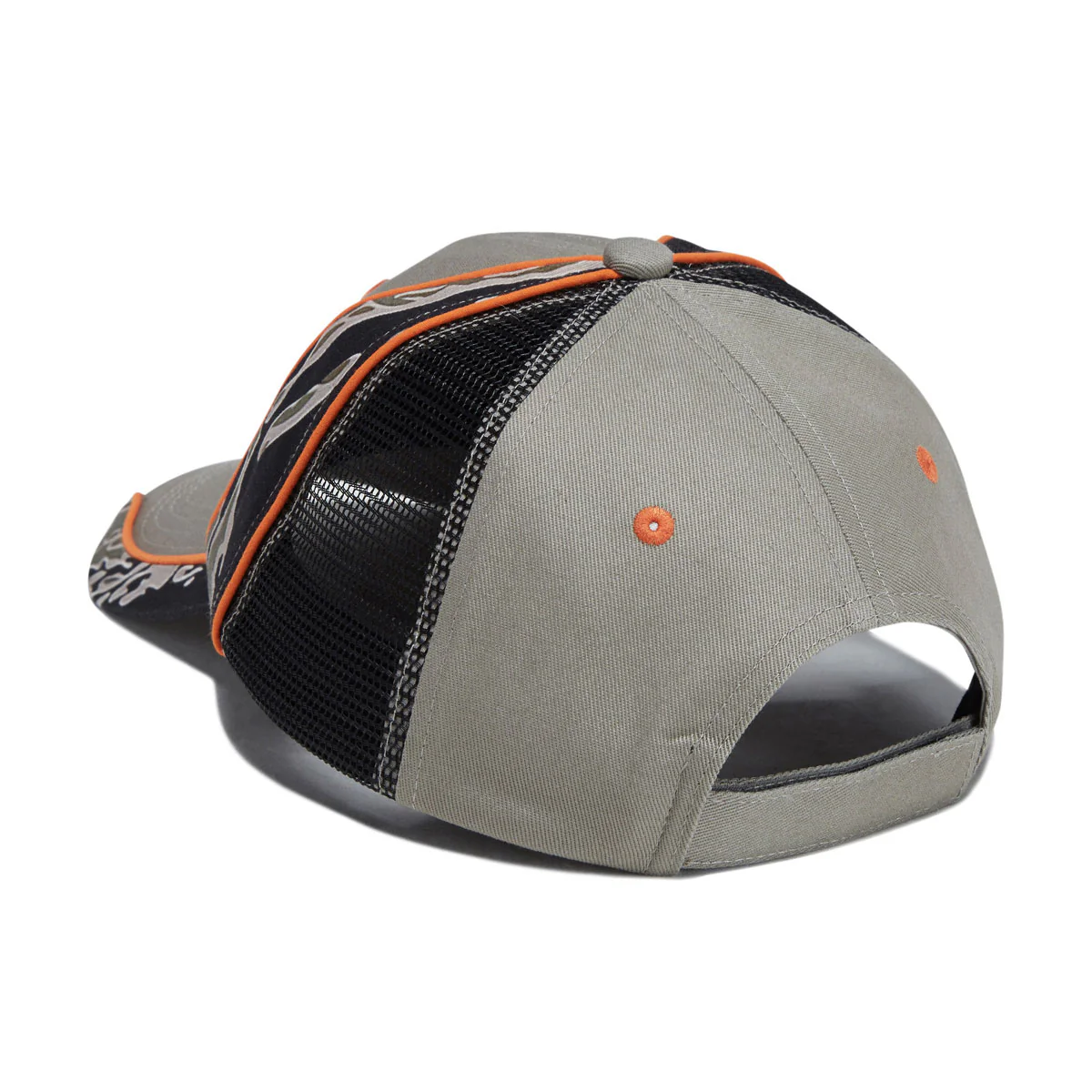 XLarge Red Head Hybrid 6 Panel Hat - Olive - Image 5