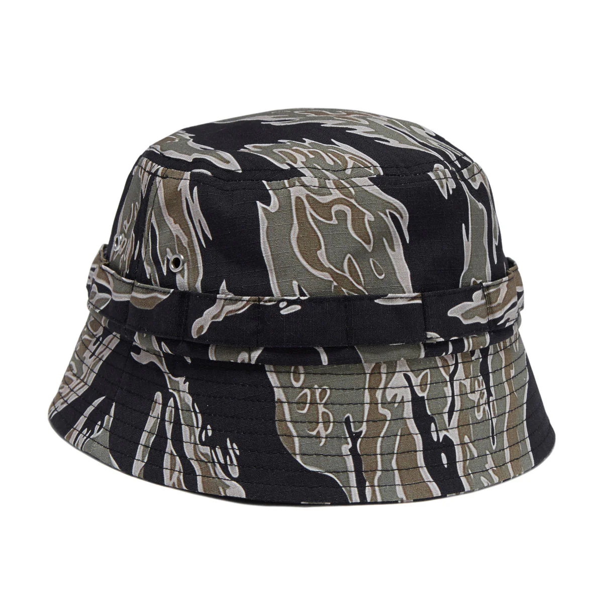 XLarge Ripstop Label Bucket Hat - Olive - Image 2