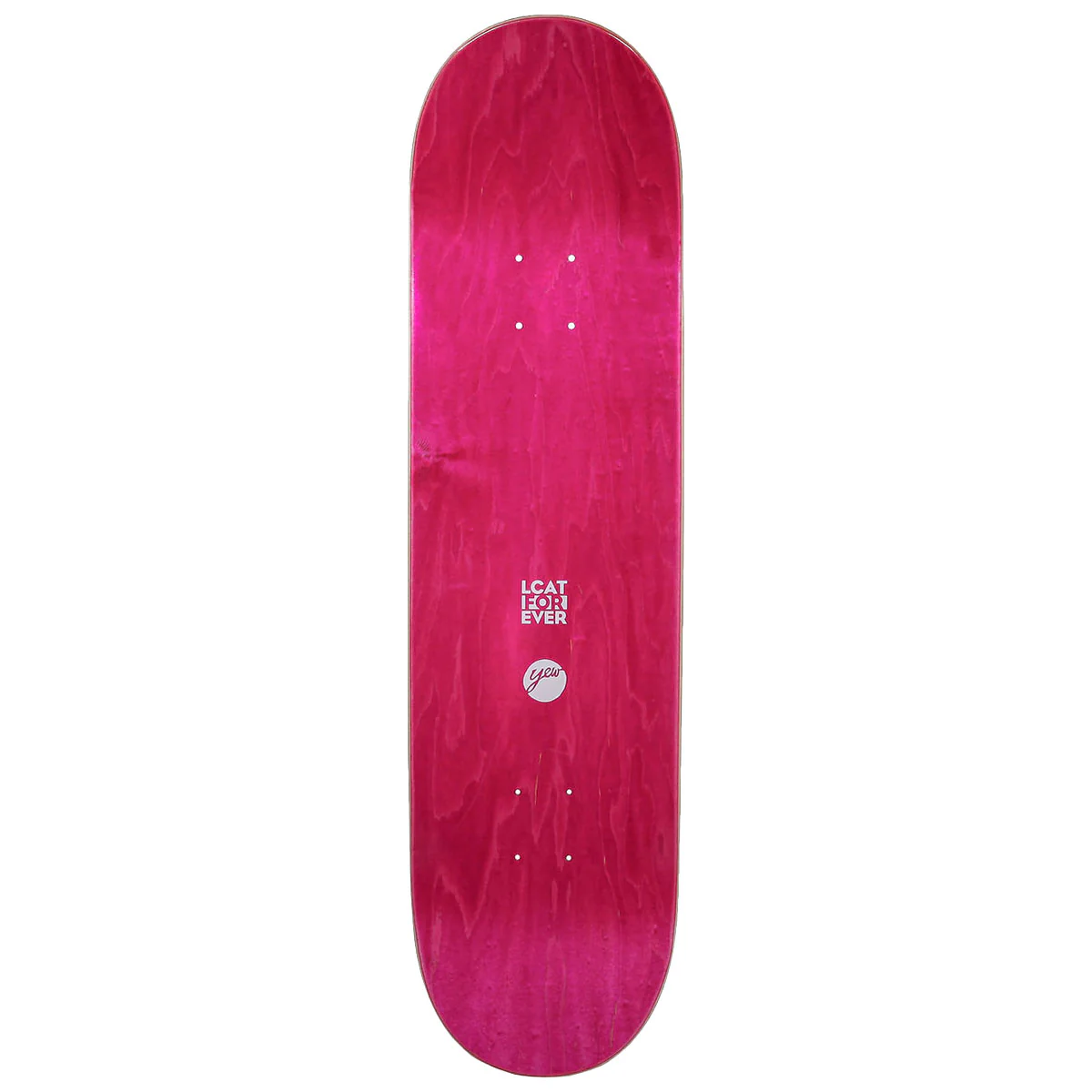 Yew I Love Yew Skateboard Deck - Blue - 8.50" - Image 2