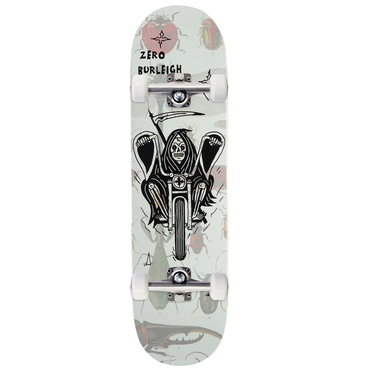 Zero Heavy Slime Brandon Burleigh Skateboard Complete - 8.50"