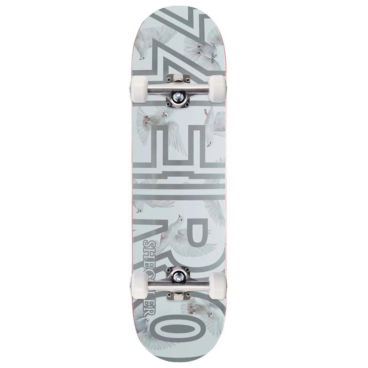 Zero Sheckler Signature Bold Doves Skateboard Complete - 8.25"