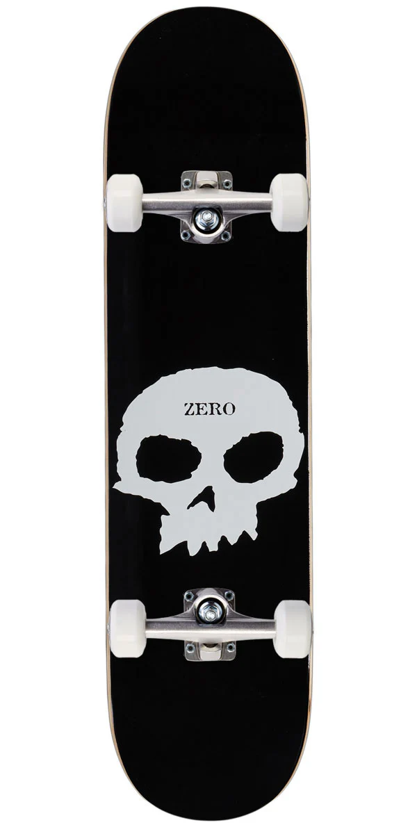 Zero Single Skull Mini Skateboard Complete - 7.25"